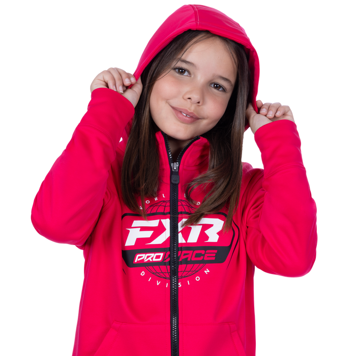 Race Division Youth Tech Zip Hoodie