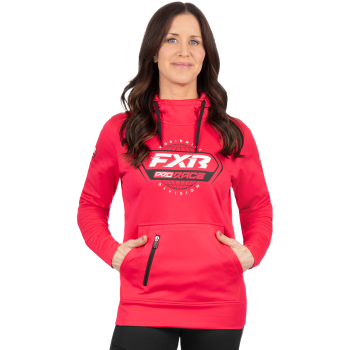 Race Division Women's Tech Pullover Hoodie