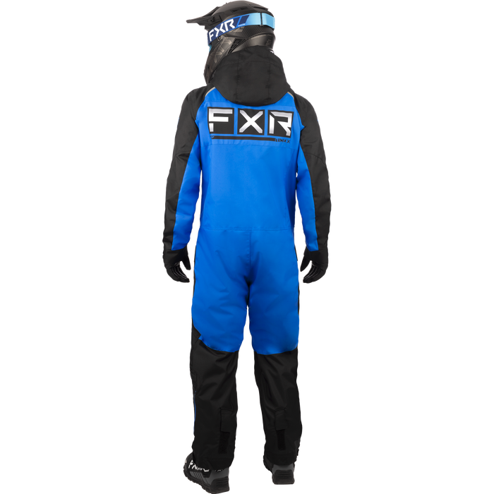 FXR Recruit Lite Monosuit in Black/Blue