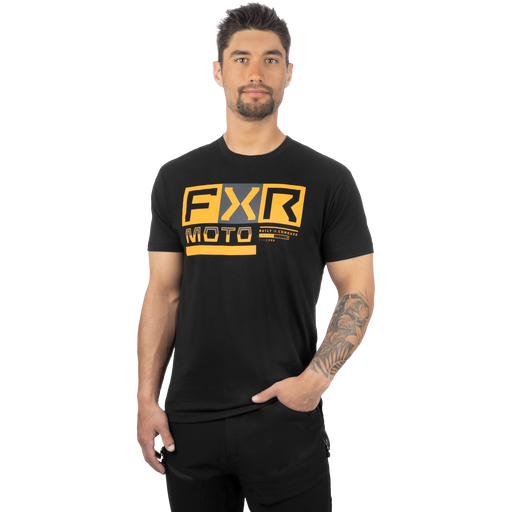 FXR Ride Premium T-shirt in Black/Gold