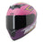 JOE ROCKET RKT-100 SERIES ELEVATION™ Helmet in Matte Purple/Yellow/Pink