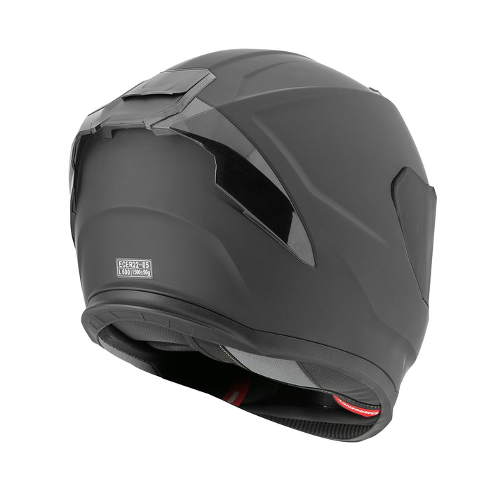 SPEED & STRENGTH SS1650 SOLID SPEED HELMET in Matte/Black