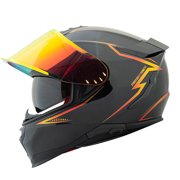 SPEED AND STRENGTH SS1660 CRUISE MISSILE HELMET 2026 in Gloss Red