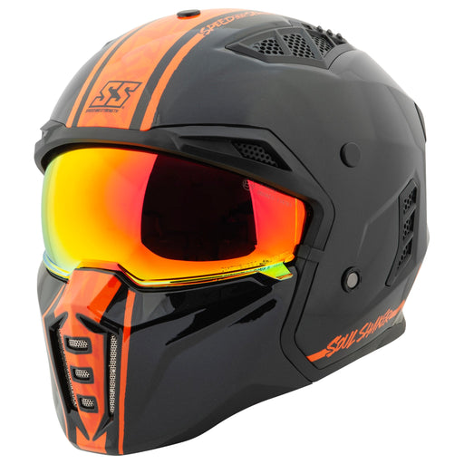SPEED AND STRENGTH SS2450 SOUL SHAKER HELMET in Gloss Orange