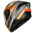 SMK Typhoon Sport Tourer Helmet 2025 in Grey/Orange/Black (Matte) 
