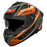 SMK Typhoon Sport Tourer Helmet 2025 in Grey/Orange/Black (Matte) 
