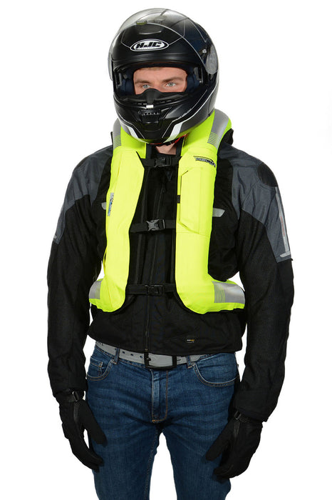 HELITE TURTLE 2 AIRBAG VEST 2026 in Black / Hi-Viz