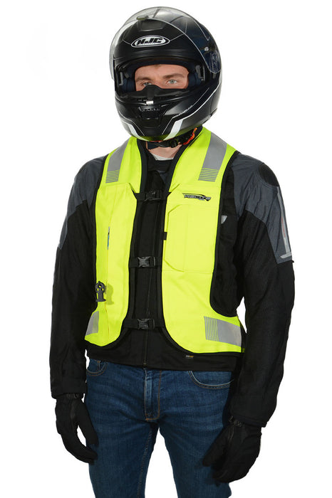 HELITE TURTLE 2 AIRBAG VEST 2026 in Black / Hi-Viz