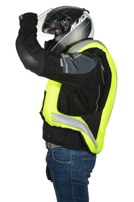 HELITE TURTLE 2 AIRBAG VEST 2026 in Black / Hi-Viz