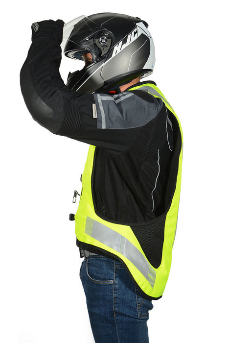 HELITE TURTLE 2 AIRBAG VEST 2026 in Black / Hi-Viz