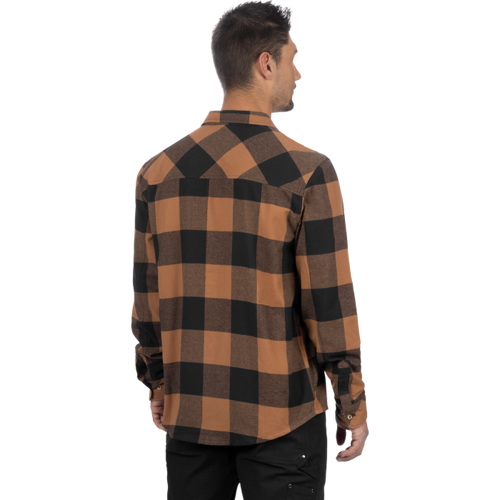 FXR Timber Flanner T-shirt in Copper/Black