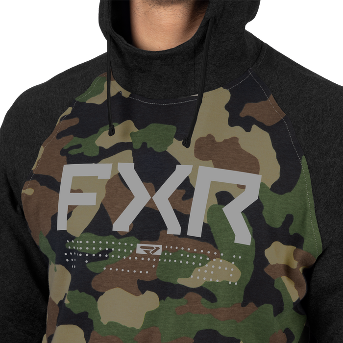 FXR Trainer Premium Lite Pullover Hoodie in Camo/Black