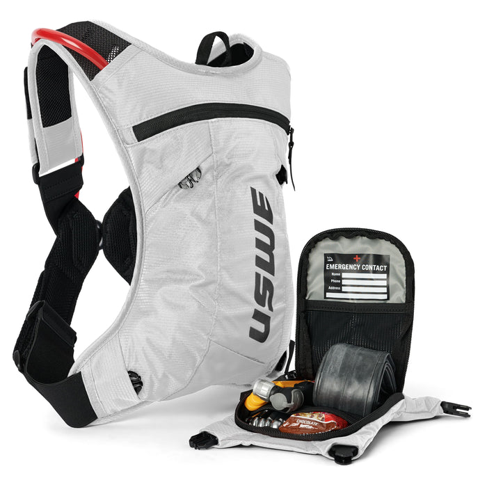 USWE MTB HYDRO 3L HYDRATION PACK 2026 in White