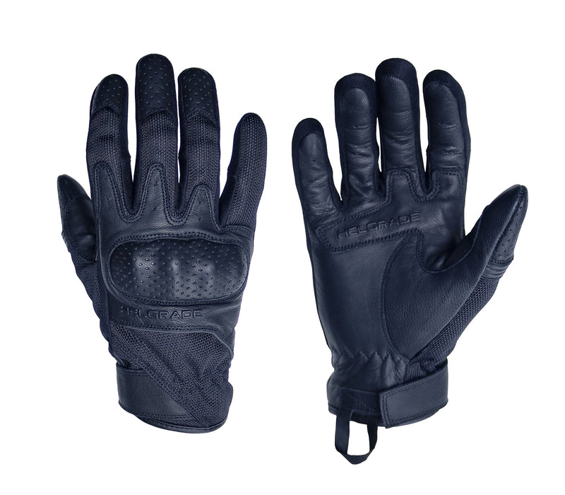 HELGRADE WILDE WOMEN'S LEATHER/MESH GLOVE in Black