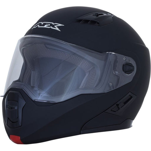 AFX FX-111 Dual Sport Solid Helmet in Matte Black