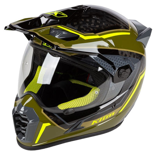 KLIM Krios Pro Mekka Helmets in Vivid Sage