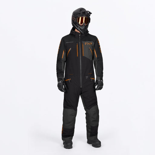 FXR VERTICAL MTX INSULATED MONOSUITS 2026 - Black/Asphalt/Kash