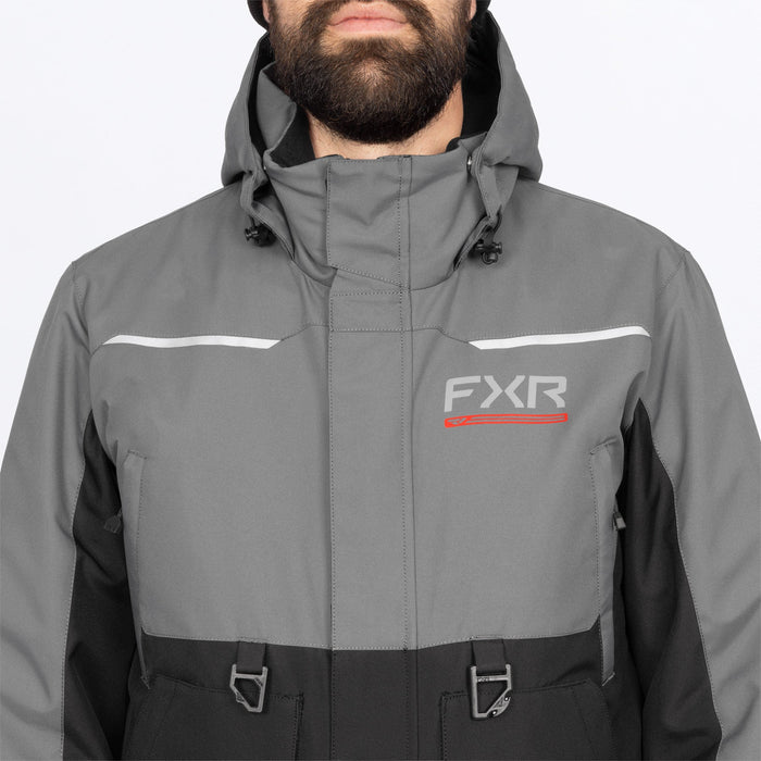 FXR Evolution F.A.S.T.™ Insulated Monosuit inBlack/Charcoal