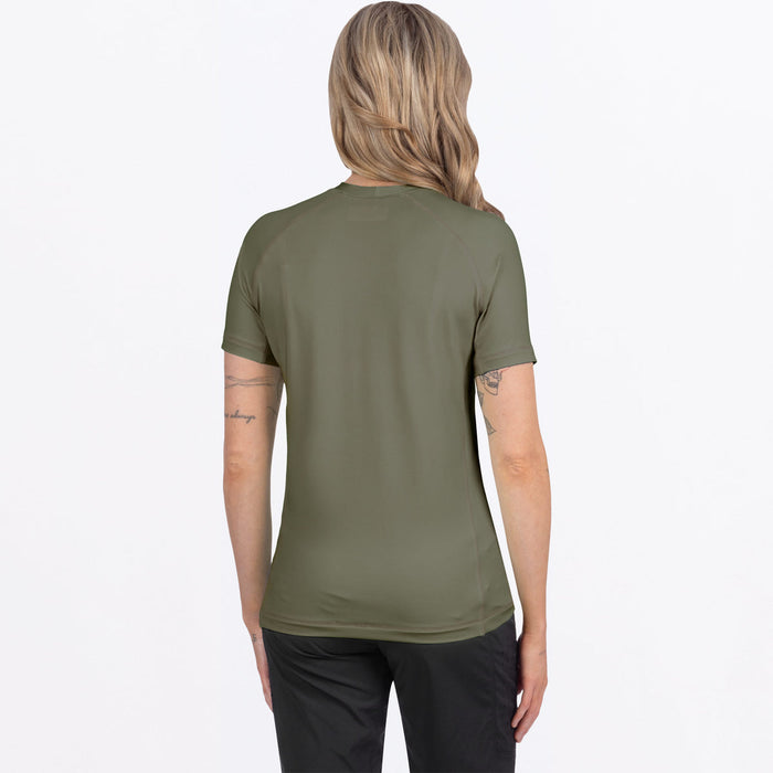 FXR ATTACK UPF WOMEN'S T-SHIRT 2025 in Moss