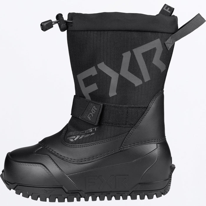 FXR Youth Boost Boot inBlack Ops
