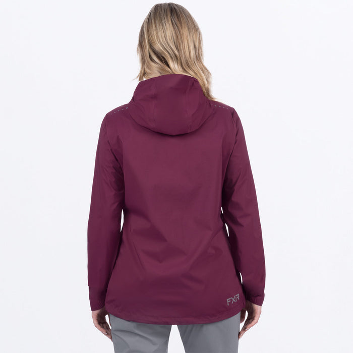 FXR Adventure Lite Tri-Laminate Women's Jacket in Merlot