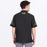 FXR RACE DIVISION PERFORMANCE UPF POLO SHIRT 2025 - Black/HiVis