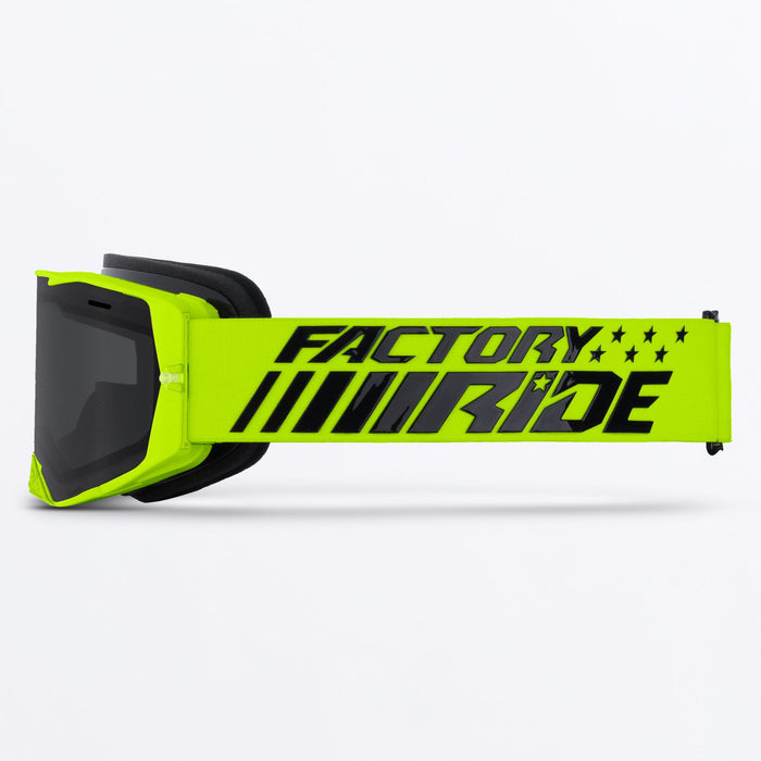 FXR Factory Ride Snow Goggle inHiVis