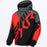 FXR YOUTH COLD CROSS CX JACKET 2025 - Red/Black/Charcoal