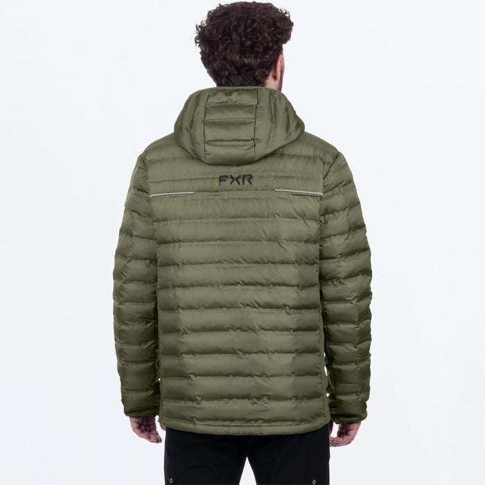 FXR PODIUM HYBRID QUILTED JACKET 2025 - Moss