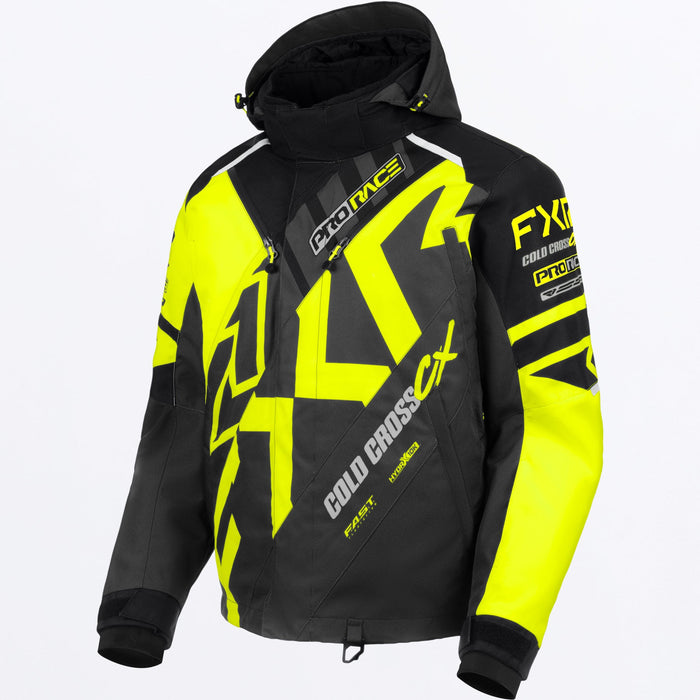FXR Cold Cross CX Jacket in HiVis/Asphalt/Black
