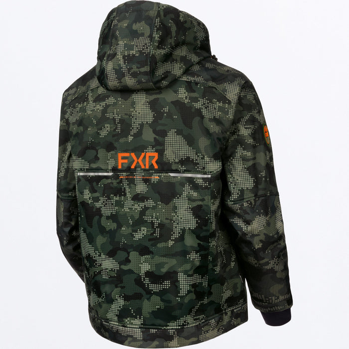 FXR EVOLUTION MEN’S OUTDOOR F.A.S.T.™ TECH SHELL JACKET 2025 - Olive Drift Camo