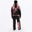 FXR COLD CROSS CX LITE MONOSUIT in Black/Rose