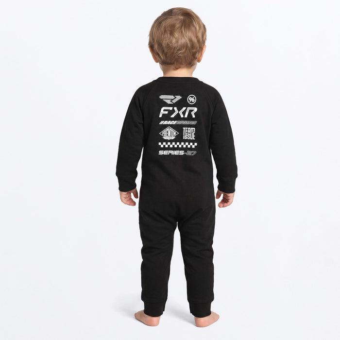 FXR INFANT STACK ONESIE in Black