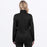 FXR PILOT UPF WOMEN'S 1/4 ZIP LONGSLEEVE 2025 in Black/Amethyst