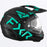 FXR Torque X Team Helmet With E-shield And Sun Shade in Black/Mint