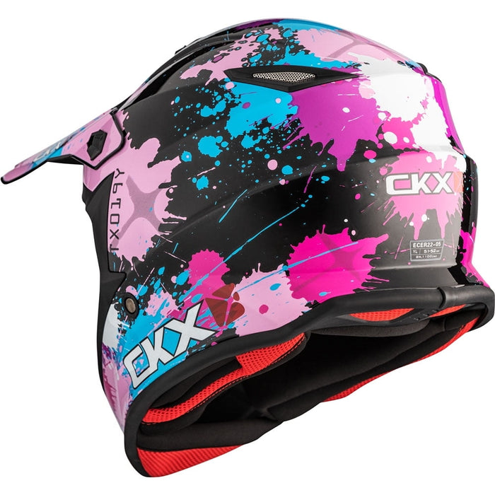 CKX TX019Y BLAST YOUTH HELMET 2025 - Glossy Pink