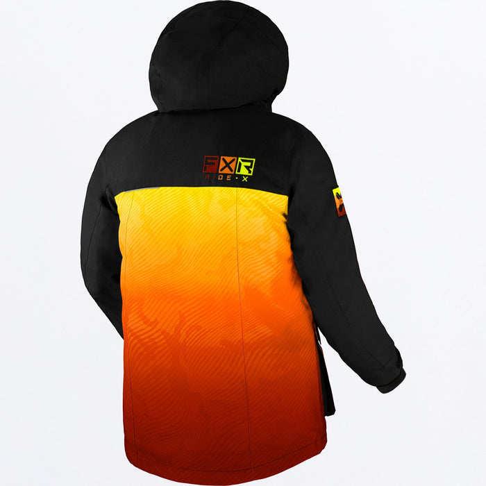 FXR Kicker Youth Jacket in Inferno/Black