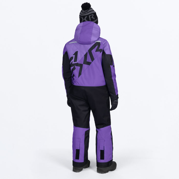 FXR YOUTH COLD CROSS CX MONOSUIT 2025 - Amethyst/Black