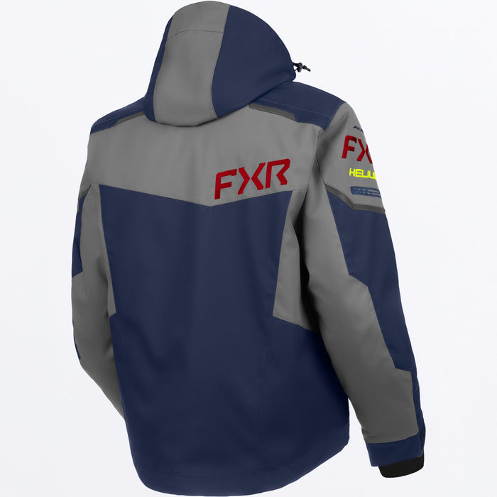 FXR Helium X 2-in-1 Jacket in Midnight/Ti/Red