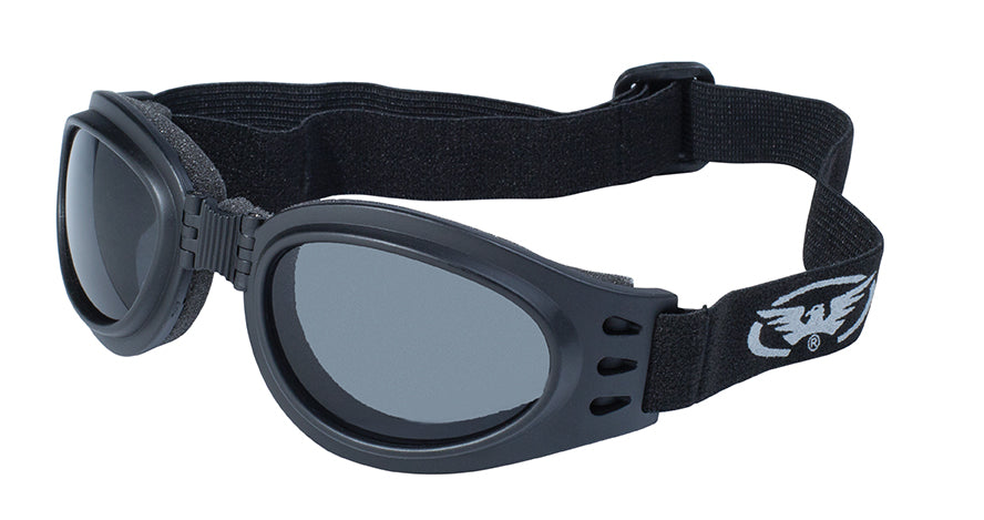 GLOBAL VISION ADVENTURE SUNGLASSES in Black - Smoke Lens
