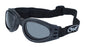GLOBAL VISION ADVENTURE SUNGLASSES in Black - Smoke Lens