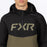 FXR ALTITUDE TECH 1/4 ZIP HOODIE in Black/Moss