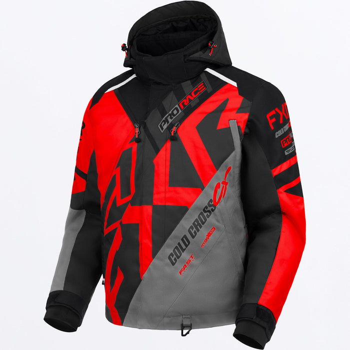 FXR Cold Cross CX Jacket in Red/Ti/Black