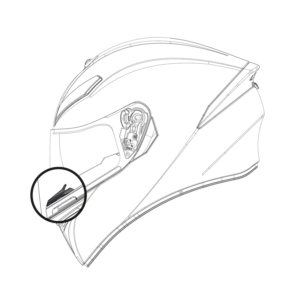 agv k-3 sv k5 breath deflector Helmet Visor, K1 Helmet Top Vent K3SV Deflectors Mouth Vent Ventilation Visor Base for K1 K3SV Helmet Accessories Parts(K1 K3sv Mounth Vent) : Automotive Breath deflectors for motorcycle helmets