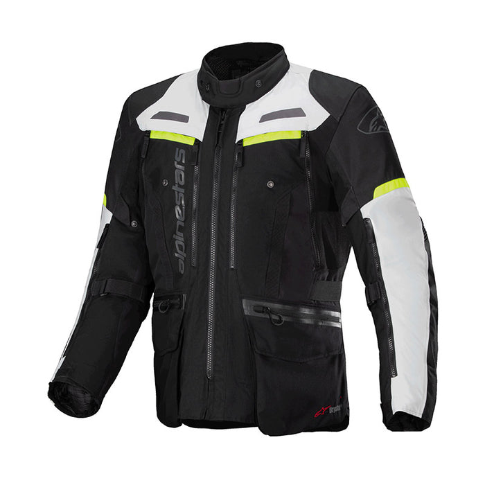 ALPINESTARS BOGOTA PRO DRYSTAR® JACKETS in Ice Gray/Dark Gray/Fluo Yellow