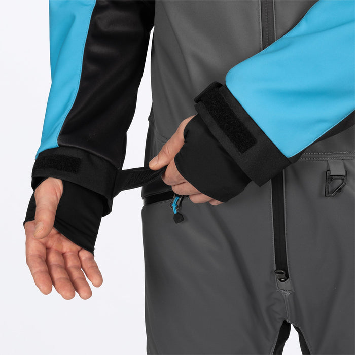 FXR REVO F.A.S.T. Monosuit in Blue/Ti/Black