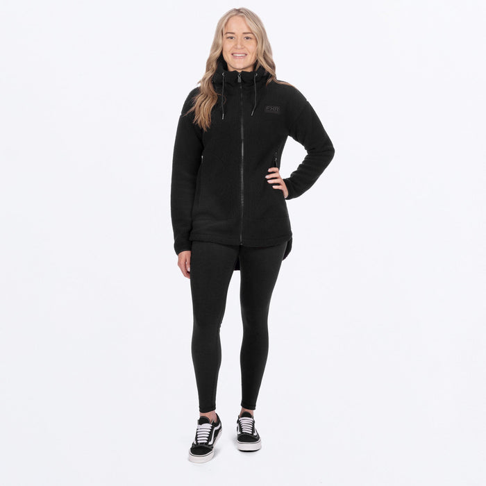 FXR WOMEN'S SAPPHIRE SHERPA JACKET in Black