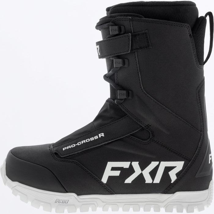 FXR PRO-CROSS RACE BOOT 2025 - Black/White