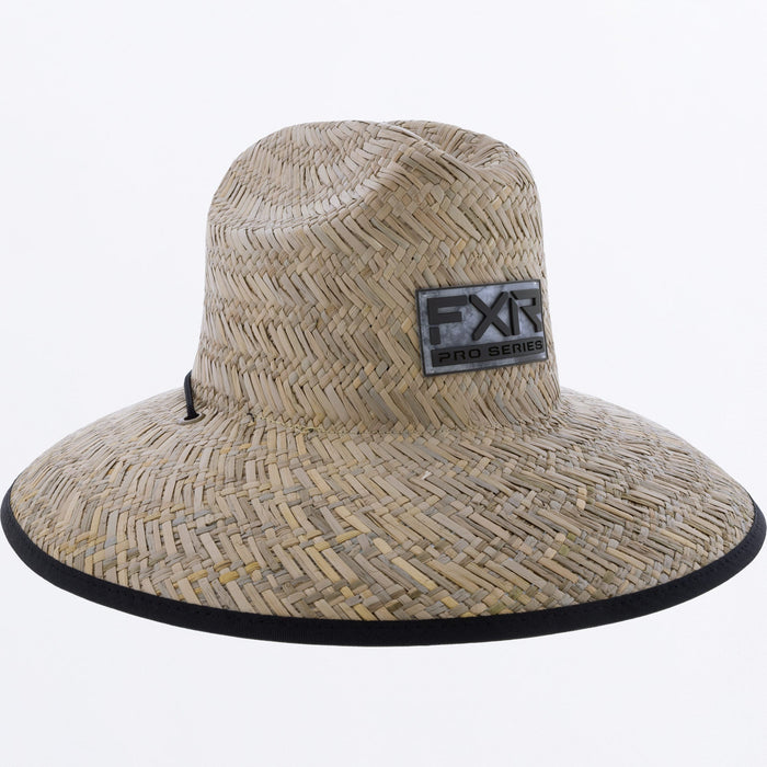 FXR Shoreside Straw Youth Hat in Grey Ripple