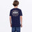 FXR YOUTH WORLDWIDE PREMIUM T-SHIRT in Navy/Canvas